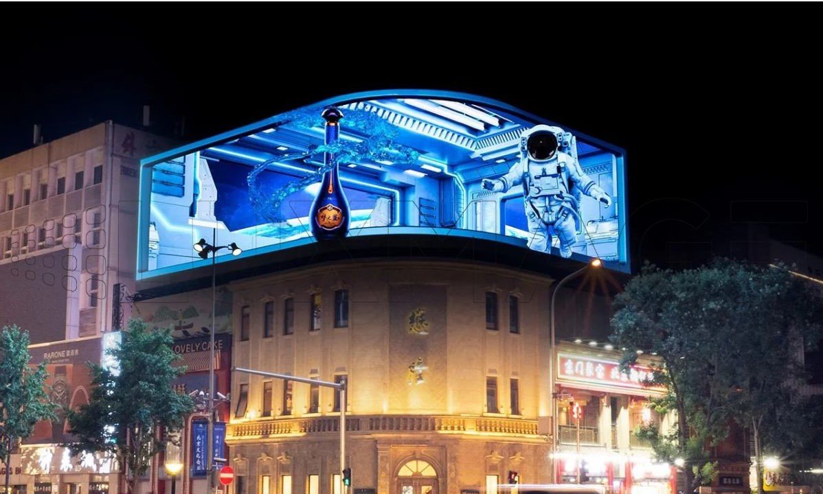 3D LED Display Installation