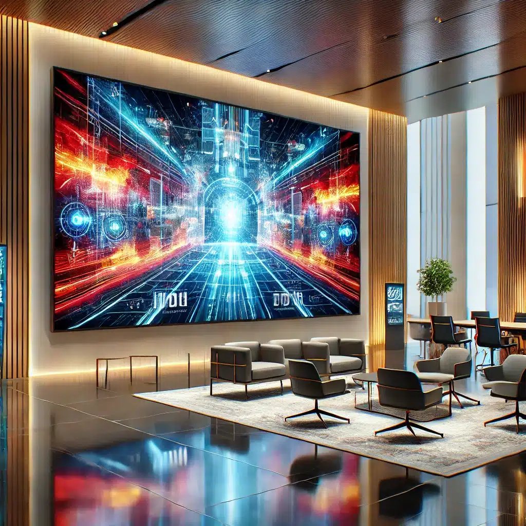 Indoor LED Video Wall Boardroom Layout